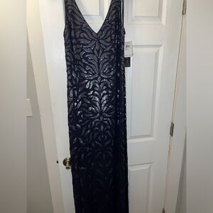Aidan Mattox Sequin Formal Gown Sz 4 NWT